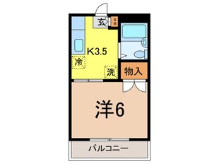 ＣＯＺＹ北千束の物件間取画像